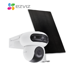 Ezviz 2K+ & 2K+ Dual-Lens All-Day Recording Wi-Fi Camera + Solar Panel 8W